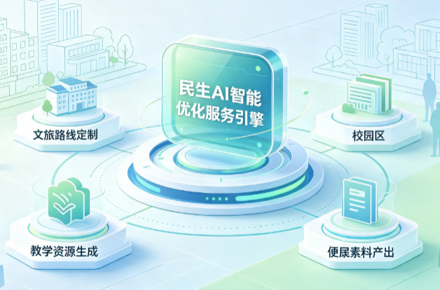 中市区AI普惠赋能民生服务 智能优化技术升级大众生活服务体验